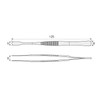 HOZAN P-824 Tweezers for Stamps, Wide Tip, Spatula