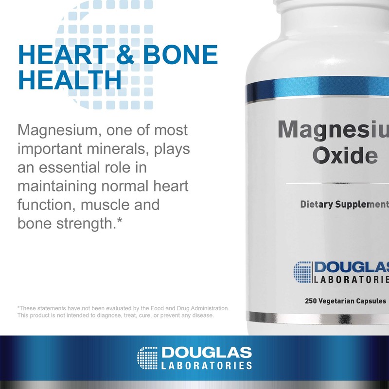 Douglas Laboratories Magnesium Oxide | Supports Normal Heart Function and