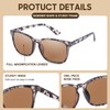 SODQW Reading Sunglasses For Women Men Full Lens Readers Anti