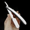 1PC Traditional Manual Shaver Professional Straight Edge Stainless Steel Sharp