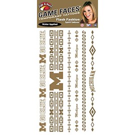 Fan-A-Peel Michigan Flash Fashion Temporary Tattoo