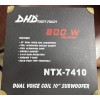 DHD NTX-7410 10” Woofer DVC 800 Watts Max Red Color
