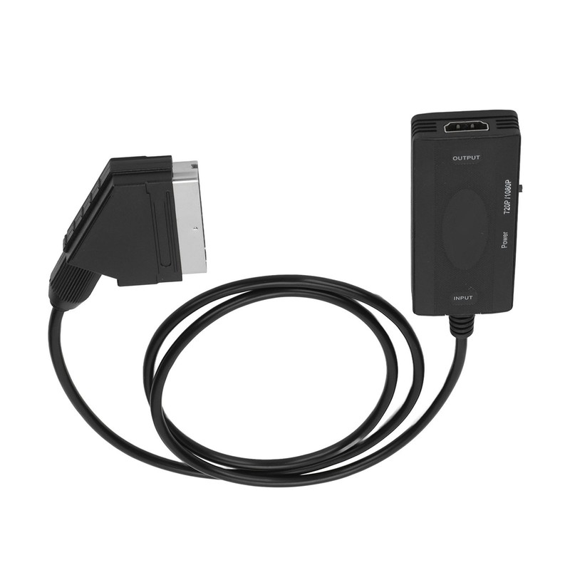 SCART to HD Multimedia Interface Converter Full HD 720P/1080P Video