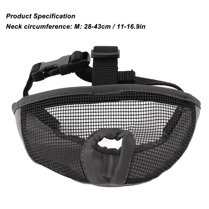 Short Snout Dog Muzzle Soft Comfortable Breathable Flat Face Bulldog