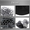 Buzz Selection CAP827 Bucket Hat, Hat, Paisley Pattern, Casual, Sun
