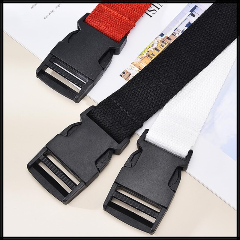 White Fang BT941 Men's Belt, Outdoor Activities, Nylon, Easy Removal,