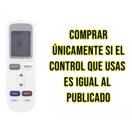 Control Mirage Minisplit Aire Clima Ykr-l/102e Ykr-l/401e