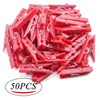 Jdesun 50 Pieces Photo Clips,Mini Plastic Picture Paper Clip Clothespins