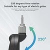 Guitar Transmitter Receiver Set 220 Degree Rotation Wireless Guitar System