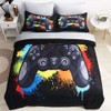 Wajade Kids Gamer Comforter Set Queen Size Bed in a