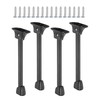 4 Pcs Folding Table Legs,Metal Foldable Table LegsFoldable Laptop Table
