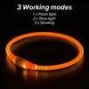 USB Rechargeable LED Dog Collar, Glow in The Dark Led