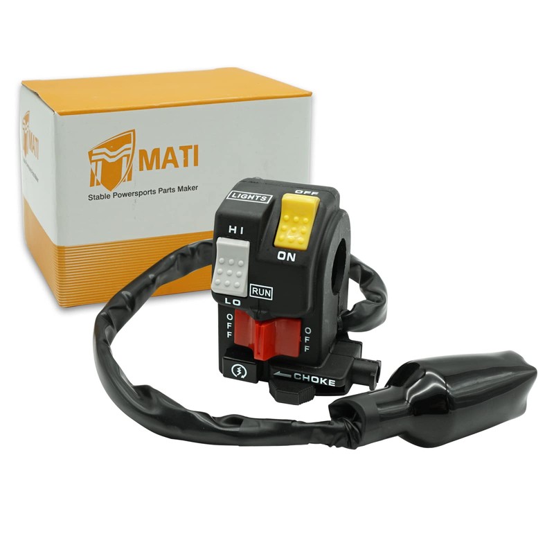 M MATI Left Handlebar Switch Start Kill Stop Headlight for
