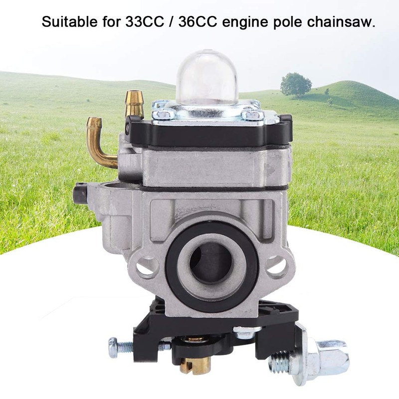 Carburettor for 33CC 36CC Engine Pole Chainsaw, Metal Lawn Mower