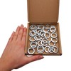 SKIR'CO (Pack of 30) Galvanised DIN127 Spring Washers M16, Metal