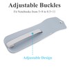 Czzmy Pen Holder Notebook, Pen Holder with Adjustable Elastic Band,