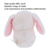 White Talking Rabbit Toy Cute Repeat What You Say Plush