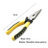 Pliers Set Wire Cutter Plier Household Tool Kit Sets, 6"