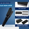 TopHand TopHand Flat Iron Comb Attachment Clip On, 500 Degrees