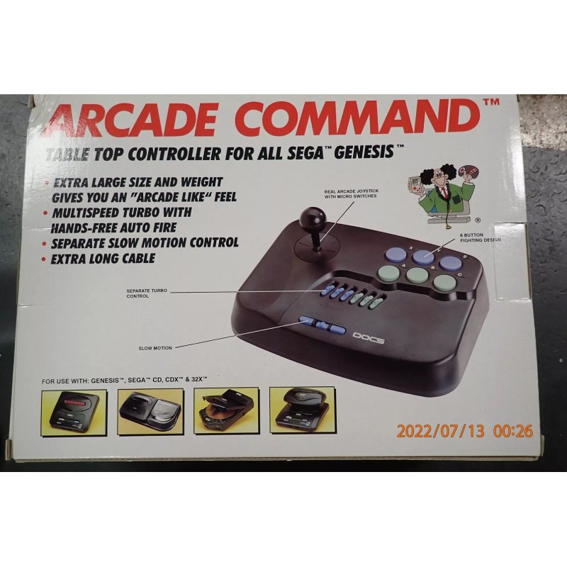 Doc's 6 Button Game Control Pad Arcade Command Joy stick
