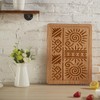 FINGERINSPIRE 4PCS Cocopelli Patterns Stencils with 1Pc Plastic Brush 21x29.7cm
