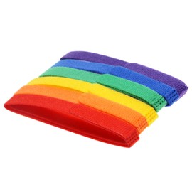 PENTA ANGEL Puppy Whelping Collars 15Pcs Double-Sided Adjustable ID Collars Soft Reusable Identification Bands for Newborn Pet Dog Cat Kitten