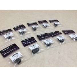 Black Box Lot of 10 Black Box Cat6 Unshielded Straight Coupler Black