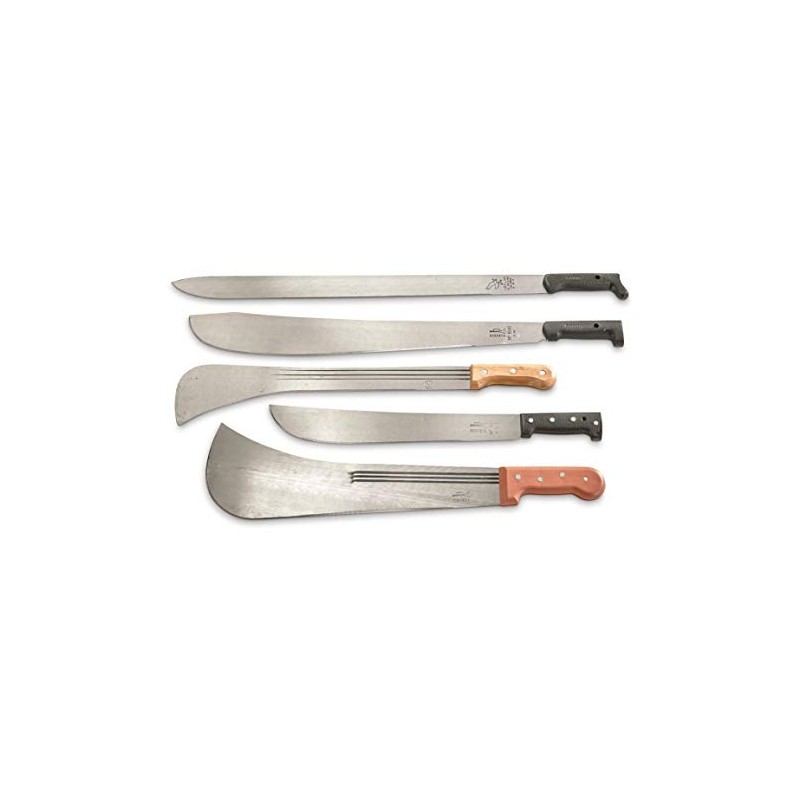 Surplus Colombian Military Assorted Machete Knives, 5 Pack, New