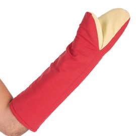 Hygostar OVENSTAR Heat Protection Gloves Flame Retardant Material & Kevlar Length 45 cm