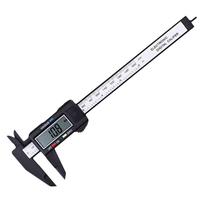 Large LCD Screen Digital Caliper, 150mm Caliper Measuring Tool, Inch/Millimeter