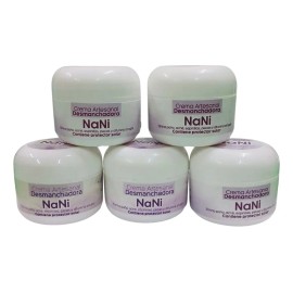 5 Cremas Nani Desmanchadora Facial Día/noche 50ml C/u Todo Tipo De Piel Día/noche