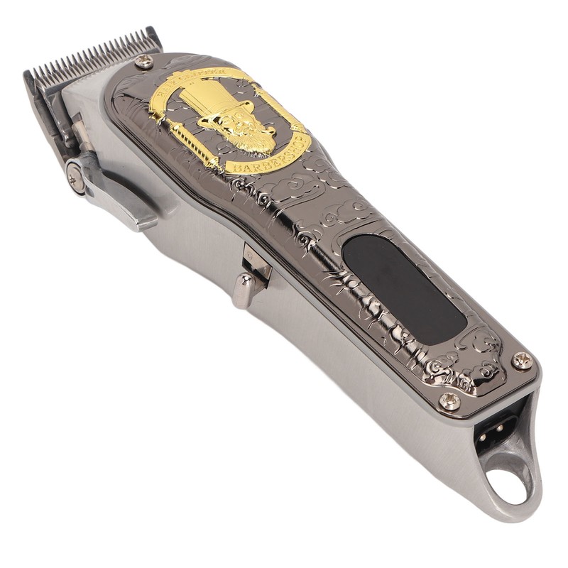 Electric Hair Trimmer Barber Shop Retro Hair Clippers Kit Digital