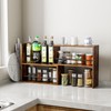 Expandable Cabinet Organizer Shelf, Set of 2 Kitchen Counter Shelves
