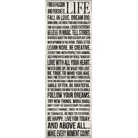Life Poster Print by Louise Carey (6 x 18)