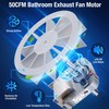 Gulfmew Universal Bathroom Vent Exhaust Fan Motor Replacement, Electric Motors