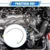 X AUTOHAUX AN3 Car Turbo Oil Feed Line 90° to