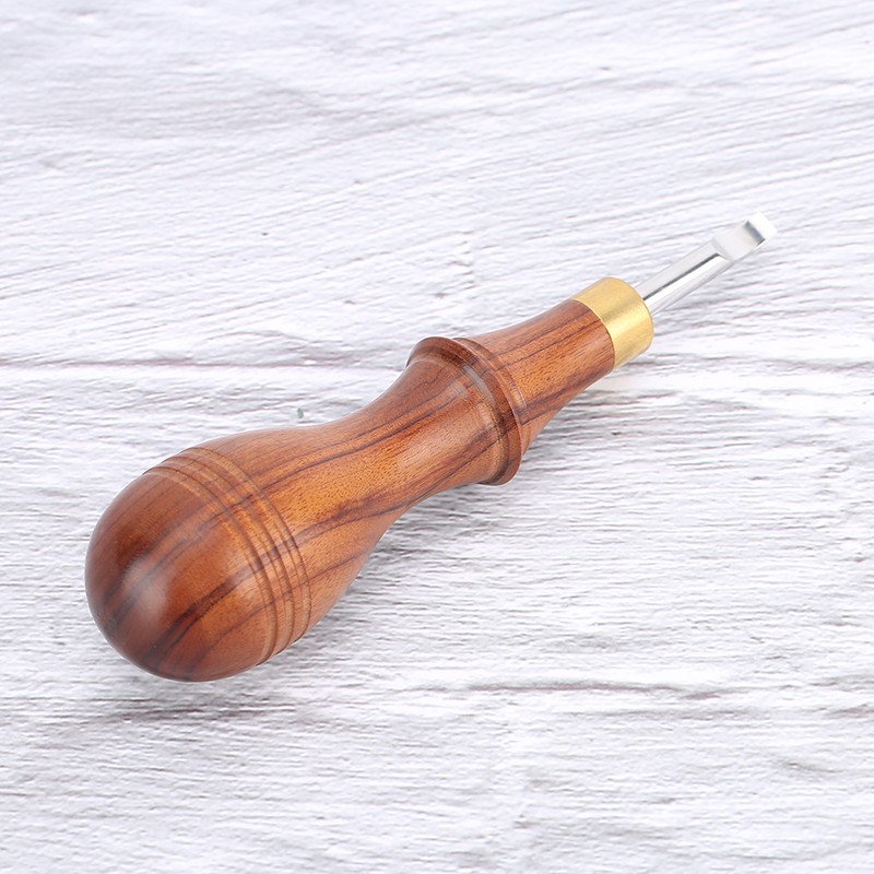 Wooden Handle Steel Watch Pry Watch Repairing Tool Watch Case