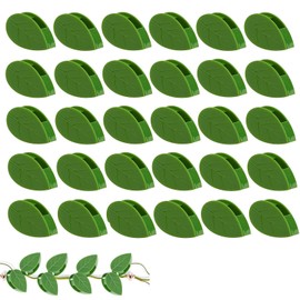 JFGDVW 30 PCS Plant Wall Clips, Plant Hooks for Climbing Plants, Plant Clips for Climbing Plants, for Home Decoration or Wire Cable Organizer(Green)