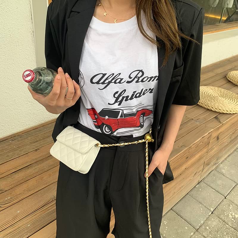 Mini bolsa de cintura para mujer, bolso de cintura pequeño