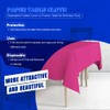 2 x Hot Pink 90 x 90cm Disposable Paper Table