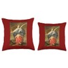 Saint Catherine Of Alexandria Throw Pillow