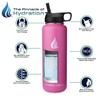 HYDRO CELL Stainless Steel Water Bottle w/ Straw & Wide