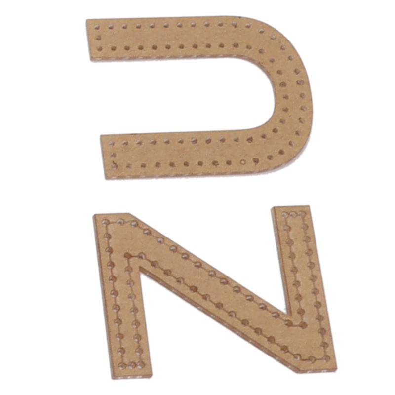 Keychain Templates DIY Transparent Acrylic LetterShape Craft Tools with Protective