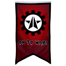 Yanbooch Automatons Cyborgs Banner Flag On To Wall Banner Game Poster Man Cave Bed Room Home Office Party Decor 30x50 Inch