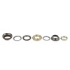 Minho Motorcycle Steering Stem Rod Bearing Ring Kit Compatible with
