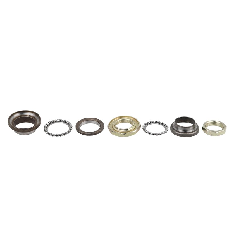 Minho Motorcycle Steering Stem Rod Bearing Ring Kit Compatible with