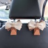 Zcargel 2 Pieces Back Seat Headrest Plastic Hook, Multifunctional Car