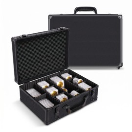 BAGAKE Graded Coin Storage Box for NGC/PCGS Slabs - Holds 120+ Coins