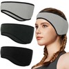 3 Piece Winter Headband Ear Protector,MUNSKT Warm and Comfortable Ear
