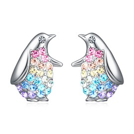 Penguin Stud Earrings for Women,Animal Penguin Earrings Gifts Jewelry for Girls (Earrings Penguin)